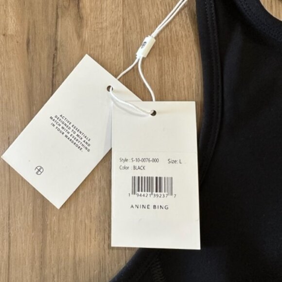 NWT ANINE BING Sports Bra- L - Picture 4 of 4